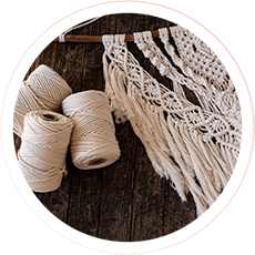 Materiais de Macramê