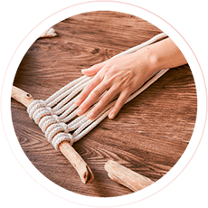 Nós Complexos de Macramê