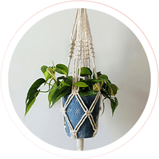 Suportes de Macramê